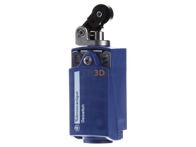 Front view Telemechanique Sensors XCKP2121P16 Roller lever switch IP66/IP67 

