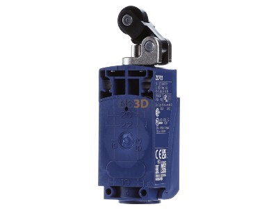 Back view Telemechanique Sensors XCKP2121P16 Roller lever switch IP66/IP67 
