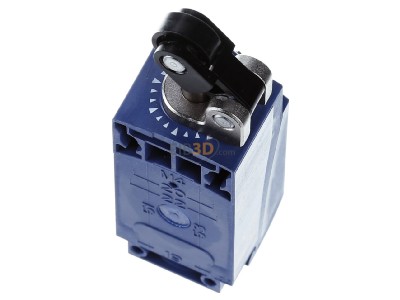 Top rear view Telemechanique Sensors XCKP2121P16 Roller lever switch IP66/IP67 
