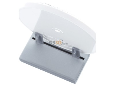 Top rear view Telemechanique Sensors XUZC80 Round reflector for light barrier
