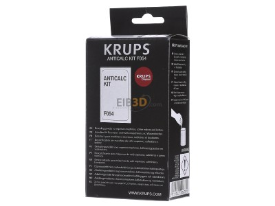 Frontansicht Krups F 054 00 1B Spezial-Entkalkungs-Set 