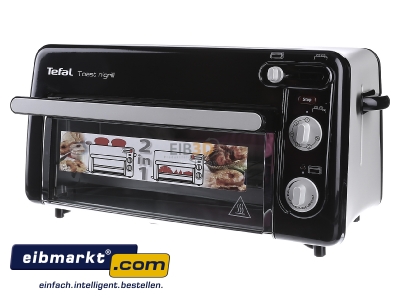 Front view Tefal TL 6008 sw/alu Toaster/mini oven 1300W 
