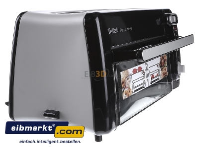 Ansicht links Tefal TL 6008 sw/alu Toaster/Minofen 1300W 