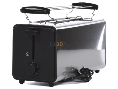 View on the right Unold 38915 eds/sw 4-slice toaster 1400W stainless steel 
