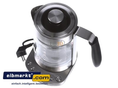 View up front Bomann PC-WKS 1020 G Water cooker 1,7l 3000W cordless 
