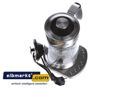 View top left Bomann PC-WKS 1020 G Water cooker 1,7l 3000W cordless 
