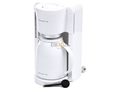 View up front Rowenta CT 3801 ws/eds Coffee maker with thermos flask 
