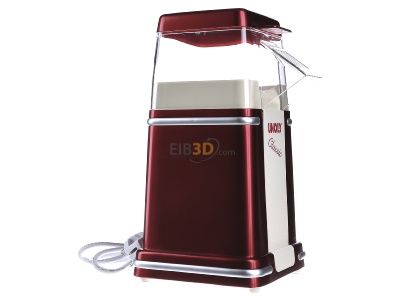 Ansicht links Unold Classic Popcorn-Automat 900W,ca.100g Mais 