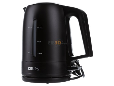 Front view Krups BW 2448 sw Water cooker 1,6l 2200W cordless 
