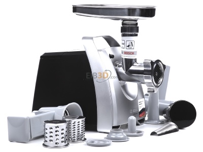 View on the left Bosch Kleingerte+HT MFW68660 sw Meat grinder 2200W 
