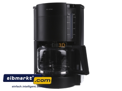 Front view Krups F 309 08 sw Coffee maker with glass jug 

