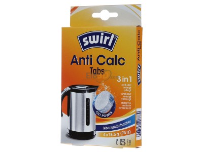 Frontansicht Melitta Hausger�te AntiCalc3in1Table (VE4) Entkalker Tabs 4X18,5g AntiCalc3in1TableVE4
