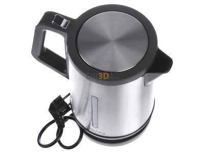 Top rear view Krups BW 442D Water cooker 1,7l 2400W cordless 
