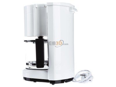 View on the right Krups F 183 01 ws Coffee maker with glass jug 
