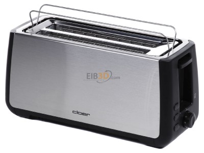 Ansicht oben vorne Cloer 3579 eds/sw Toaster 4 Scheiben XXL 