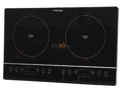 Front view Rommelsbacher CT 3405/IN sw Portable hob with 2 plate(s) 
