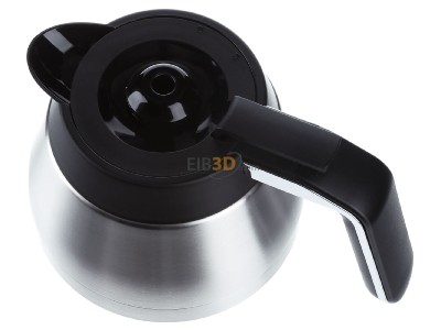 Ansicht oben vorne Severin TK5554 Edelstahl/sw Edelstahl-Thermokanne fr FILKA(KA4850/4851), 