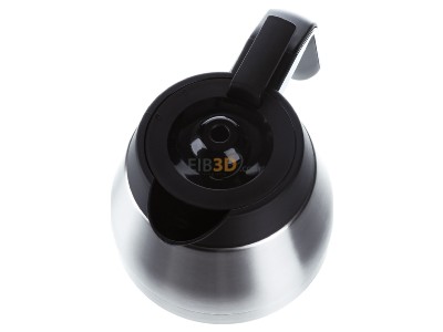 Ansicht oben links Severin TK5554 Edelstahl/sw Edelstahl-Thermokanne fr FILKA(KA4850/4851), 
