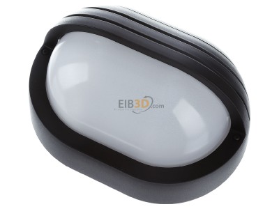 Ansicht oben vorne Performance in Light EKO 19/GRILL E27 sw Wandleuchte 