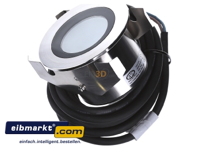 Ansicht oben rechts EVN Elektro P68 132 Power-LED-Einbauleuchte 350mA 3W warmwei 