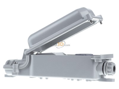 Front view Kr�ger-Werke EKM 1261/91081 Cable junction box for light pole 
