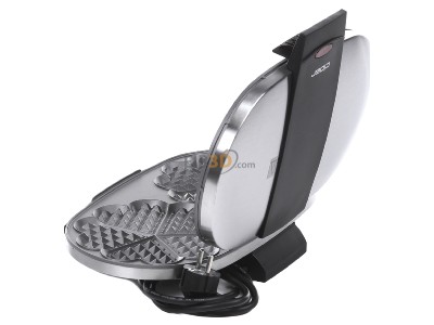 Ansicht oben rechts Cloer 1329 eds matt Doppelwaffelautomat 1200W 