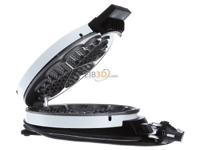 Ansicht links Cloer 171 ws Waffelautomat Backfl. 20 cm 