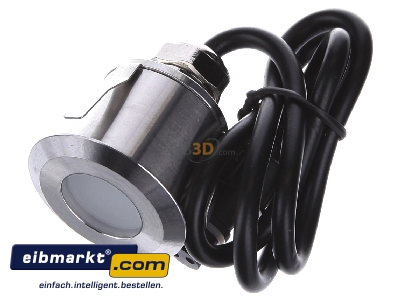 Ansicht oben vorne EVN Elektro P67 101002 LED-Einbauleuchte 12/24VDC 1W ww 