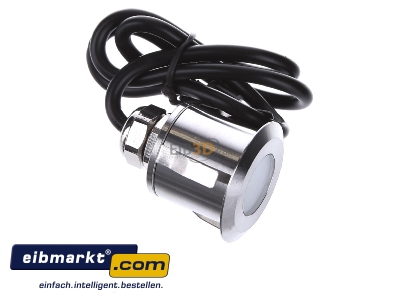 Ansicht oben links EVN Elektro P67 101002 LED-Einbauleuchte 12/24VDC 1W ww 