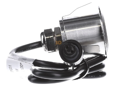 Ansicht links EVN Lichttechnik P67 101001 LED-Einbauleuchte 12VDC 1W cw 
