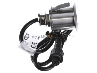 Ansicht oben links EVN Lichttechnik P67 101001 LED-Einbauleuchte 12VDC 1W cw 