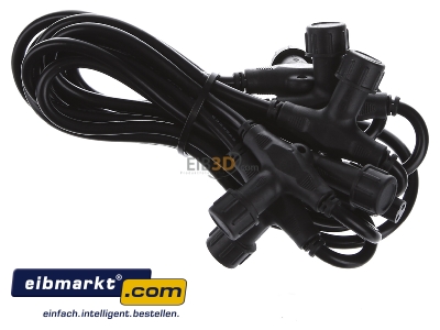 View top left EVN Lichttechnik 0653012-2 Luminaire connector plug 12V
