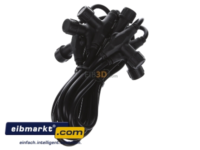 Top rear view EVN Lichttechnik 0653012-2 Luminaire connector plug 12V

