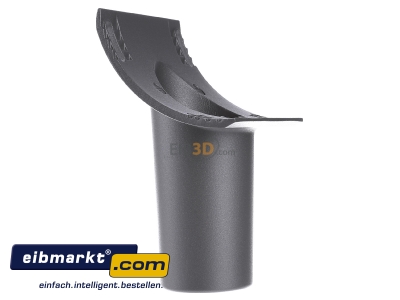 Ansicht links Siteco 5XA59000XM4 Mastflansch D=42mm 