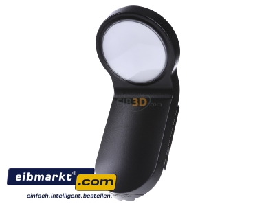Frontansicht ESYLUX ESYLUX OL 100 LED 3K sw LED-Strahler 14W 3000K 