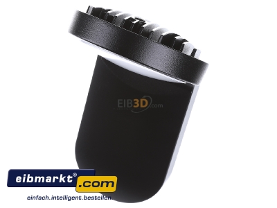 Ansicht oben vorne ESYLUX ESYLUX OL 100 LED 3K sw LED-Strahler 14W 3000K 