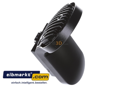 Ansicht oben links ESYLUX ESYLUX OL 100 LED 3K sw LED-Strahler 14W 3000K 