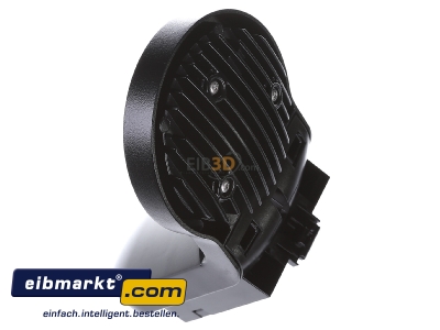 Ansicht oben rechts ESYLUX ESYLUX OL 100 LED 3K sw LED-Strahler 14W 3000K 