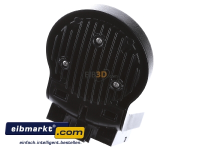 Ansicht oben hinten ESYLUX ESYLUX OL 100 LED 3K sw LED-Strahler 14W 3000K 