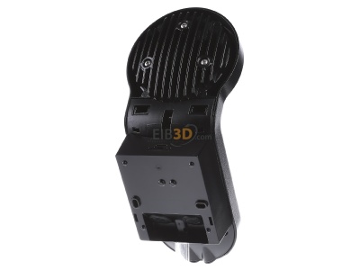 Ansicht hinten ESYLUX AOL 100 LED 3K sw LED-Strahler 14W 3000K 