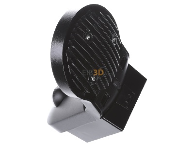 Ansicht oben rechts ESYLUX AOL 100 LED 3K sw LED-Strahler 14W 3000K 