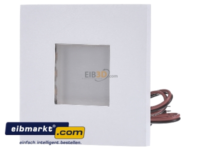 Frontansicht EVN Lichttechnik LQ4602W LED Wandeinbauleuchte 12V 0,6W 3000K LQ 4602 W