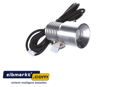 Ansicht oben links EVN Elektro PC 670502 alu-mt P-LED COB Spot m.Erdspie 24VDC 5W 3000K IP67 