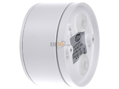Ansicht rechts EVN 487001N ws Decken-/Wandleuchte 230V GX53 11W IP54 