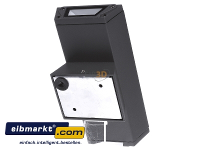 Ansicht hinten Trio-Leuchten 228460242 LED Aussen-Wandleuchte LED alu/anthr 