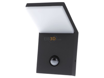Frontansicht SLV 232915 LED-Wandleuchte anthrazit 