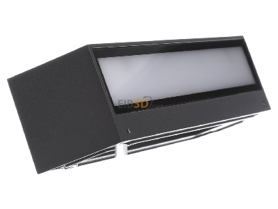 Ansicht links EVN WAUD65181502 LED Wandanbauleuchte IP65 230V 13000K 