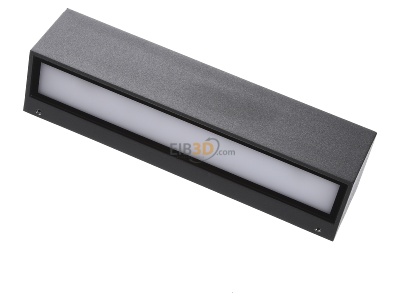 Ansicht oben vorne EVN WAUD65181502 LED Wandanbauleuchte IP65 230V 13000K 