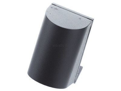 Ansicht oben vorne BEGA Gantenbrink 24501K3 LED-Wandleuchte 3000K, grafit 