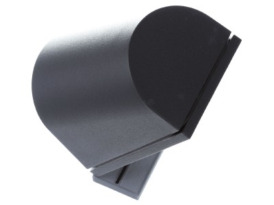 Ansicht oben rechts BEGA Gantenbrink 24501K3 LED-Wandleuchte 3000K, grafit 